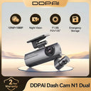 Ddpai N1 Dash Cam - Dual 1296P Front Rear View