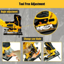 Precise Cordless Jig Saw for Woodworking