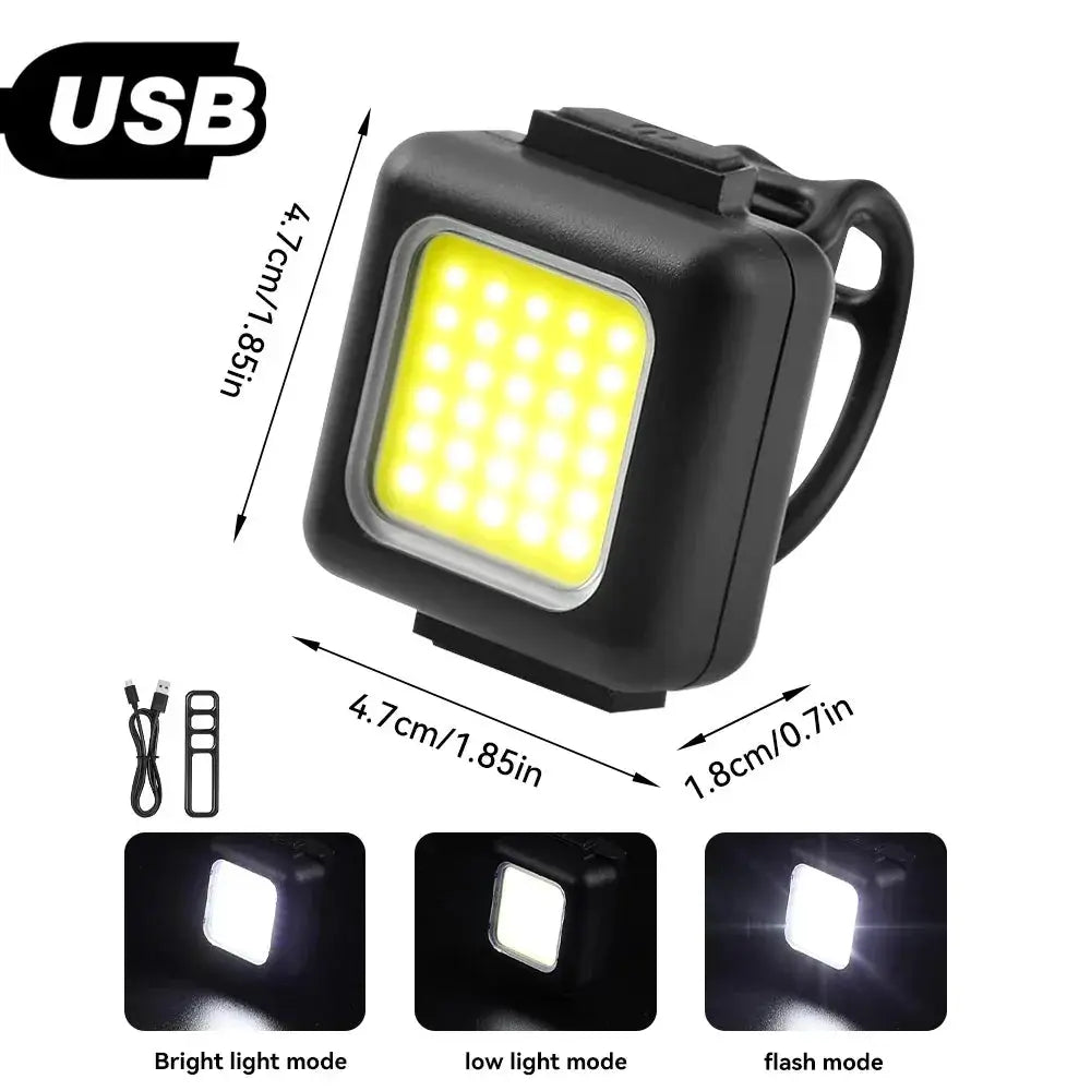 Compact Mountain Bike LED Light Waterproof Headlamp
