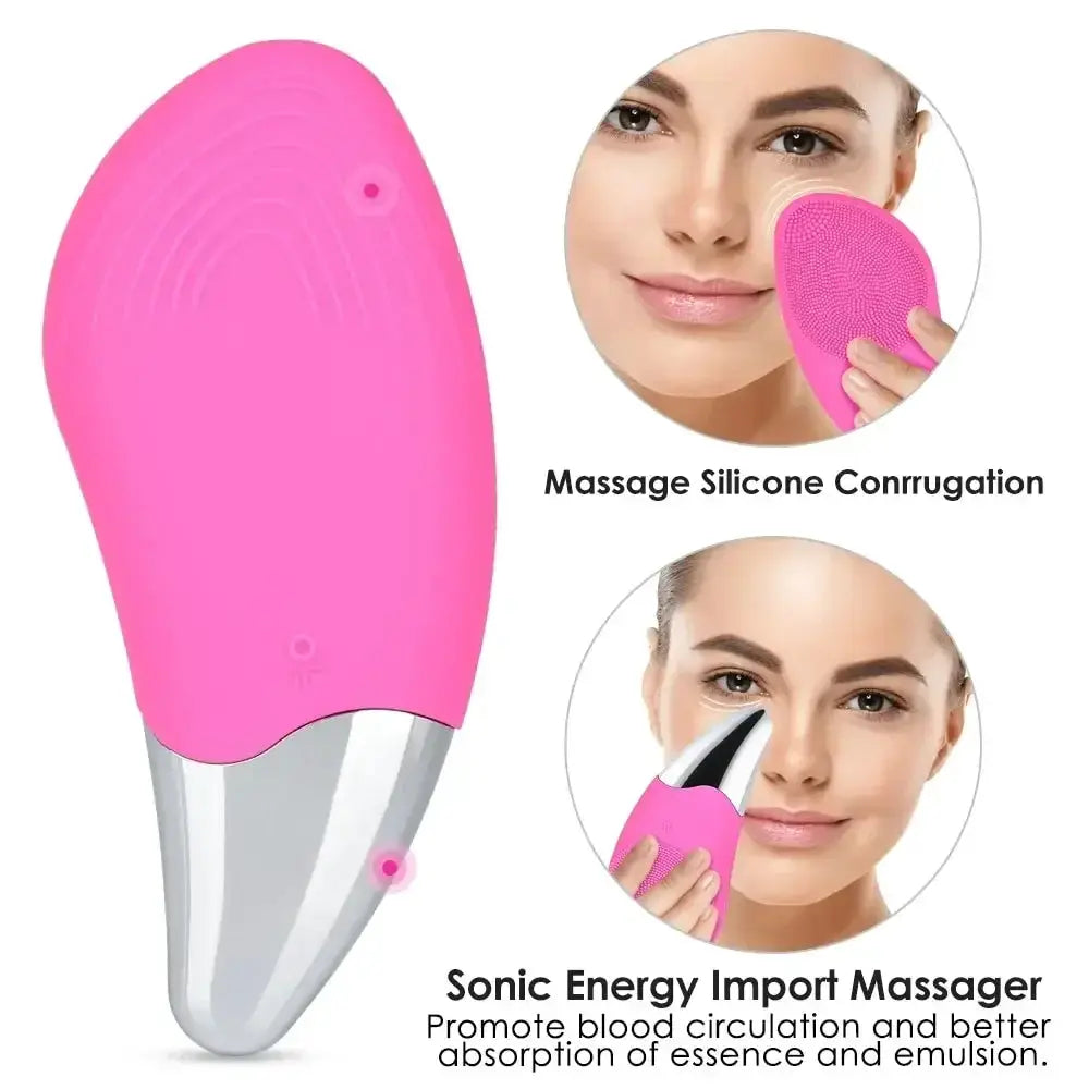 Hailicare Electric Facial Cleansing Brush Massager