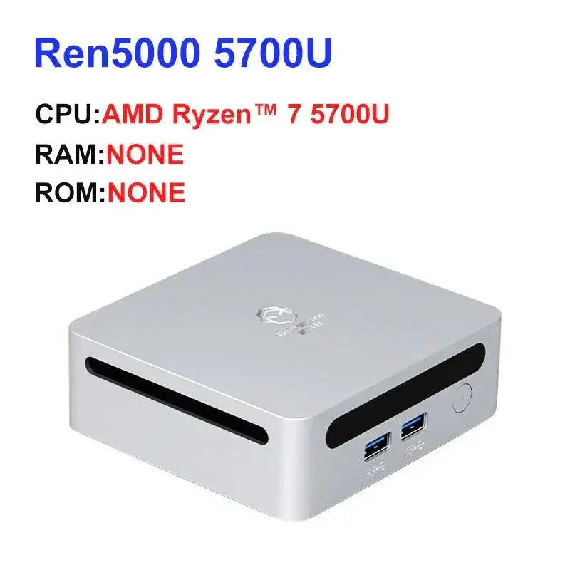 GenMachine Ren5000 Mini PC Ryzen 7 5700U Ultimate Performance