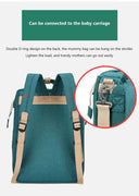 Folding Mommy Bag Lightweight Portable Crib Bed Backpack