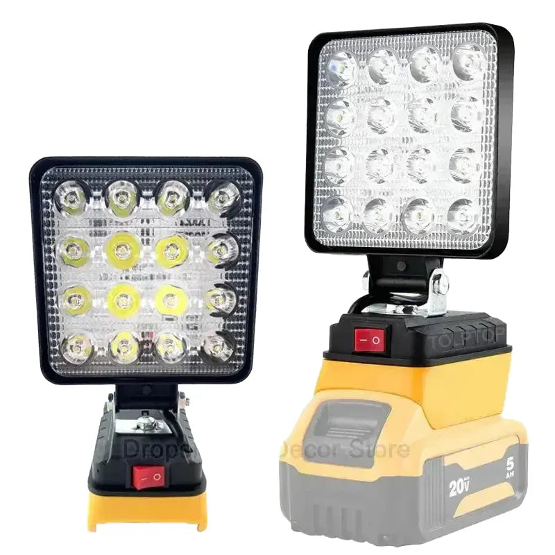 Bright Cordless LED Work Light for Jobs — product view 1