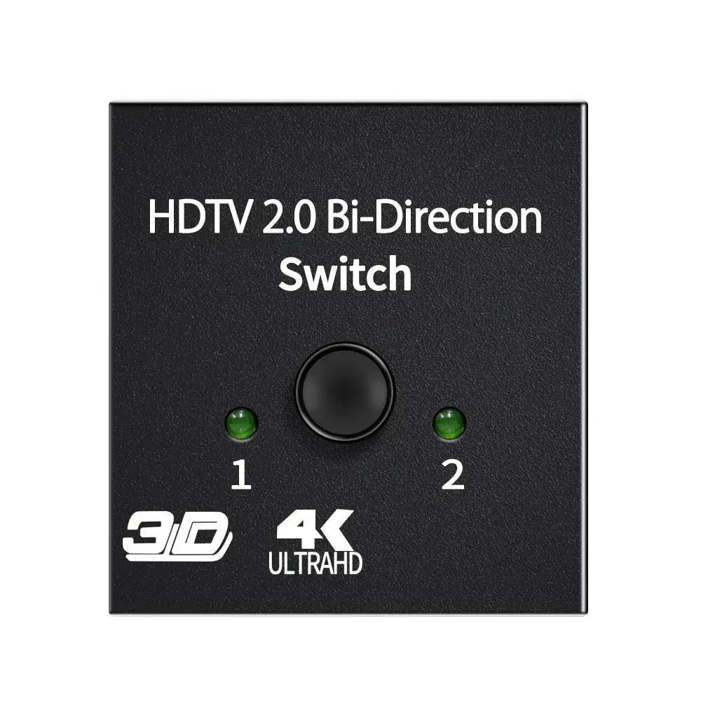 HDMI Switcher PS4 TV Box Seamless Switching Across Inputs