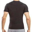 Men's Heat-Trapping Sweat Vest and Compression Shirt Set