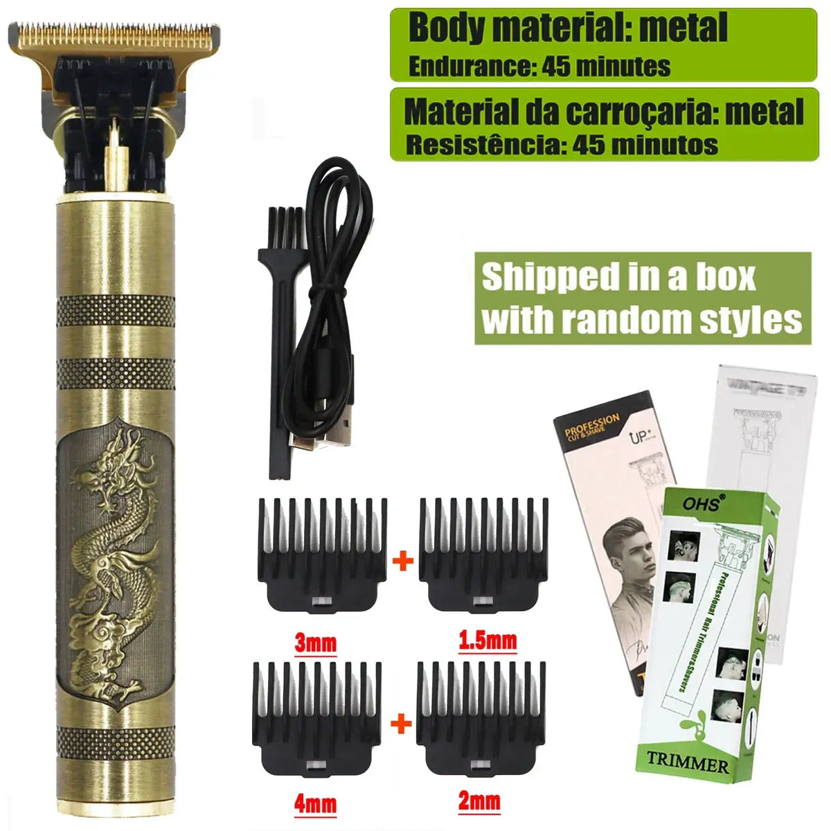 Fast Charge Cordless Shaver for Men — product view 13