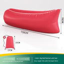 Inflatable Sofa Outdoor Camping Bean Bag Air Bed Portable