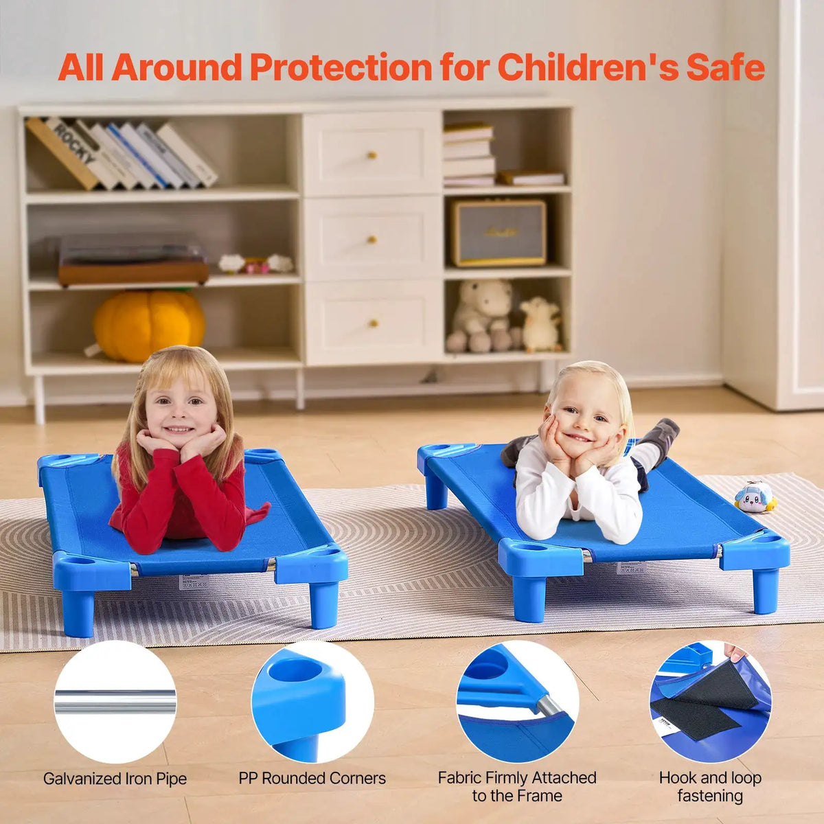 Stackable Toddler Nap Cots Pack — product image 3