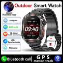 Huawei Xiaomi Military GPS Smart Watch Men Bluetooth Call