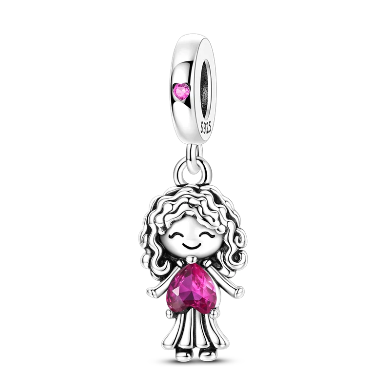 Pink Dance Shoes Charm Bead