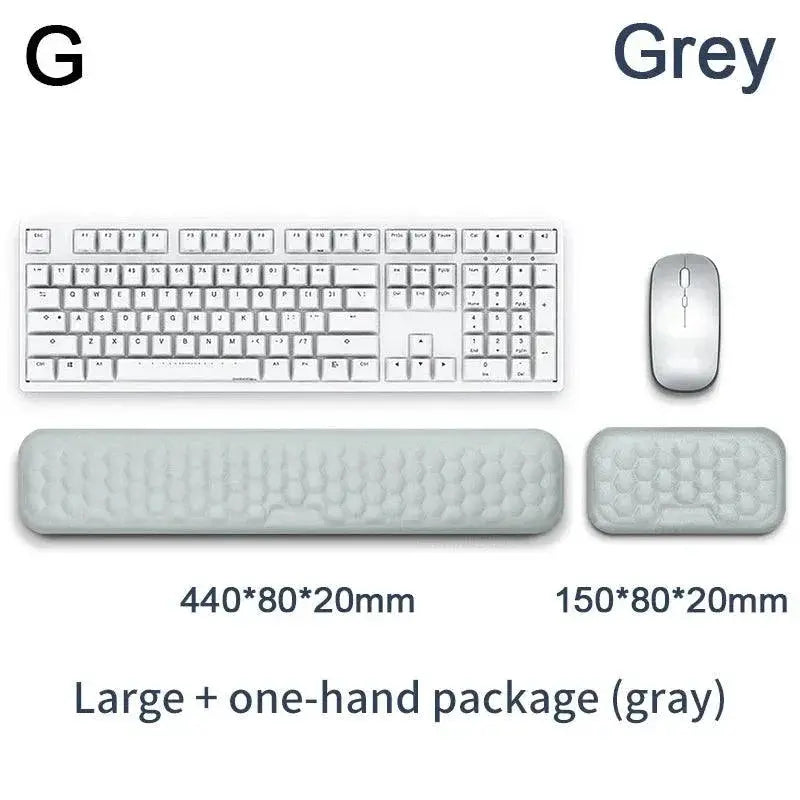 Ergonomic Memory Cotton Wrist Rest For Keyboard And Mouse