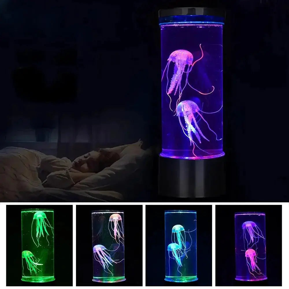 Color Changing Jellyfish Lamp Tranquil Night Light