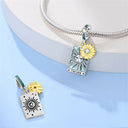 Sterling Silver Star Moon Sun