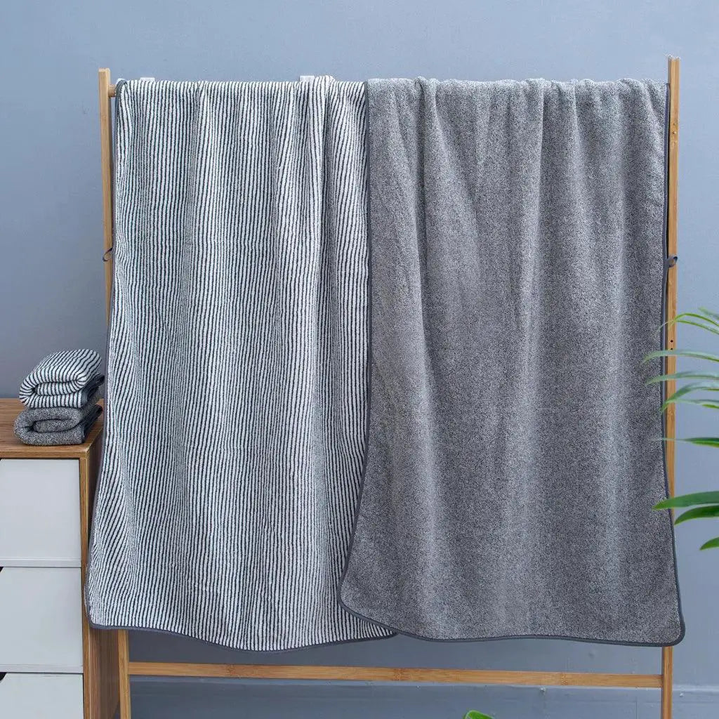 Thickened Microfiber Bath Towel For Body Luxury Home Spa