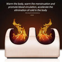 Electric Foot Massage Machine Hot Compress Massage Kneading Foot Health Care Shiatsu Roller Calf Vibrator Relieve Muscle Fatigue