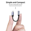 USB-C to 3.5mm Audio Adapter Premium Sound for Samsung LG