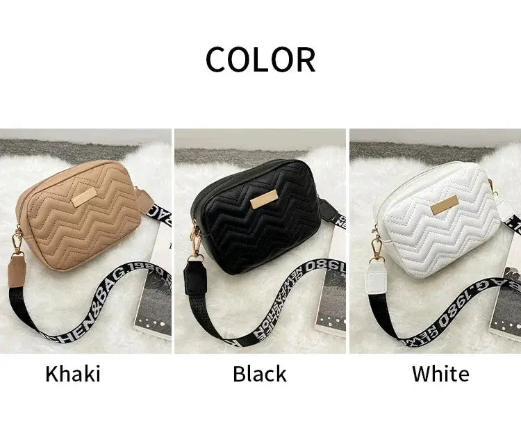 Wave Embroidery Square Bag for Everyday — product view 9