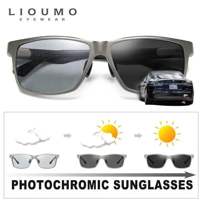 Premium Photochromic Polarized Sunglasses For Men And Women