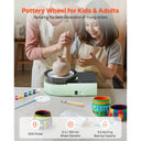 Adjustable Speed Mini Pottery Wheel