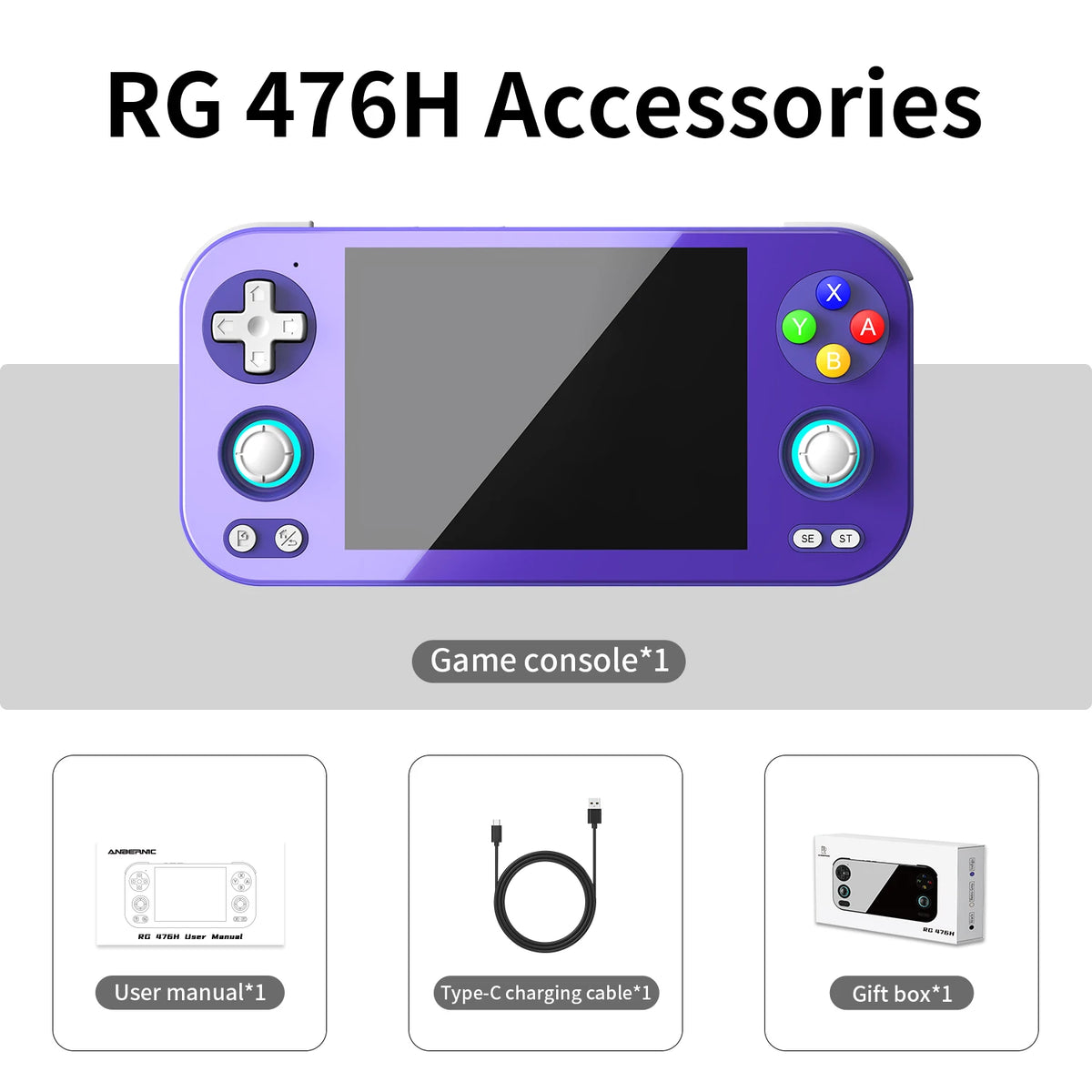 Anbernic RG Retro Game Console LTPS In-Cell Display Android — product view 8