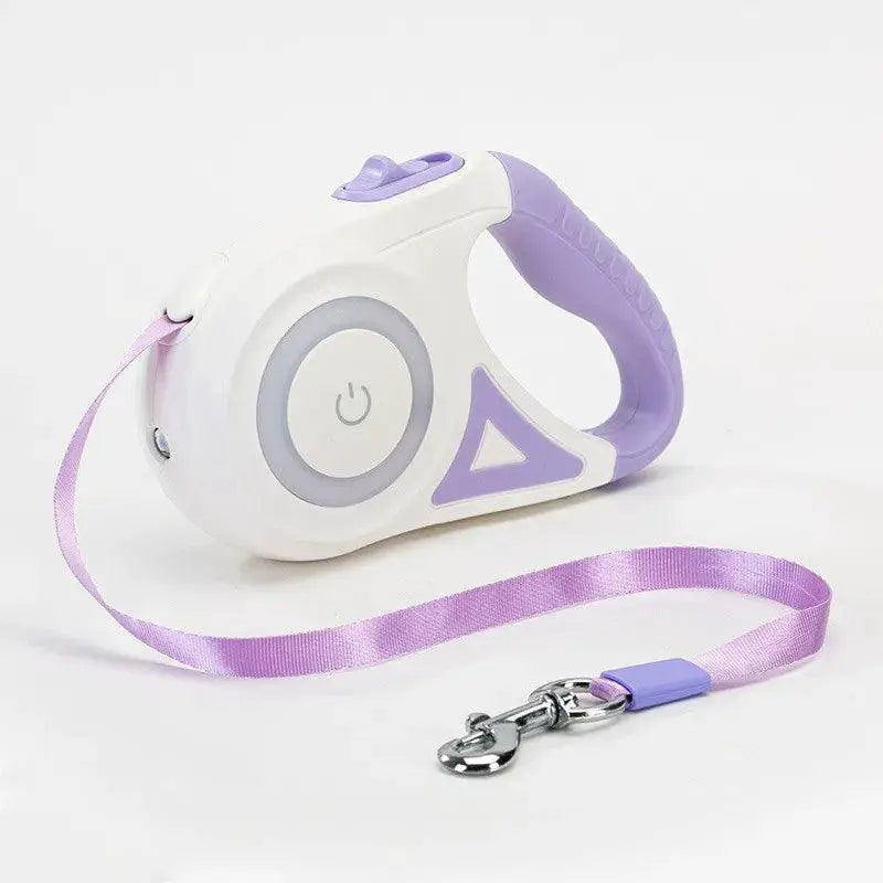 Streamer LED Dog Leash For Ultimate Safety And Visibility