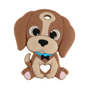 Silicone Cartoon Animals Train Teether Jewelry Making Kit