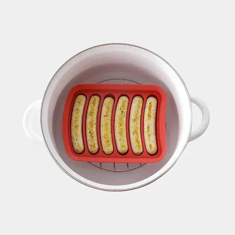 Versatile Silicone Sausage and Ham Mold for Baby Food