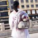 Astronaut Space Capsule Pet Carrier Backpack for Travel