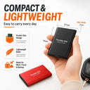 Portable SSD External Drive - USB 3.1 High Speed