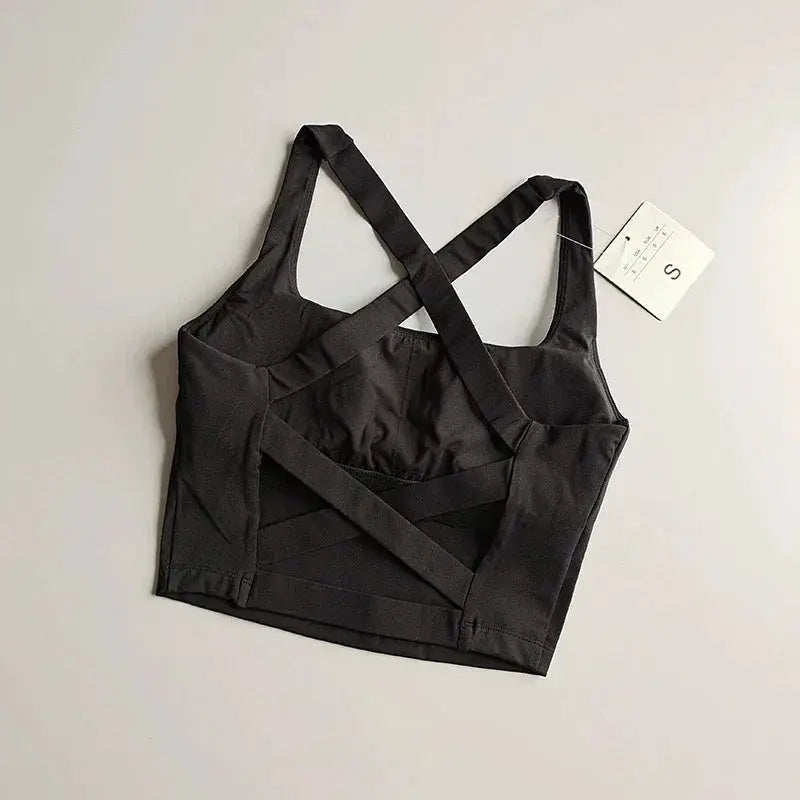 Seamless Sports Bra Yoga Fitness Top Bralette For Women