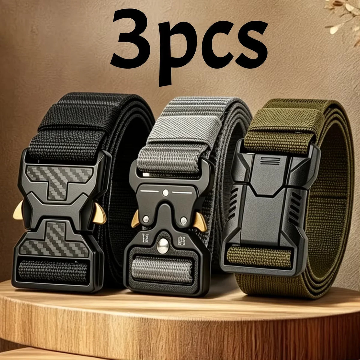 Adjustable Men Outdoor Tactical Belt