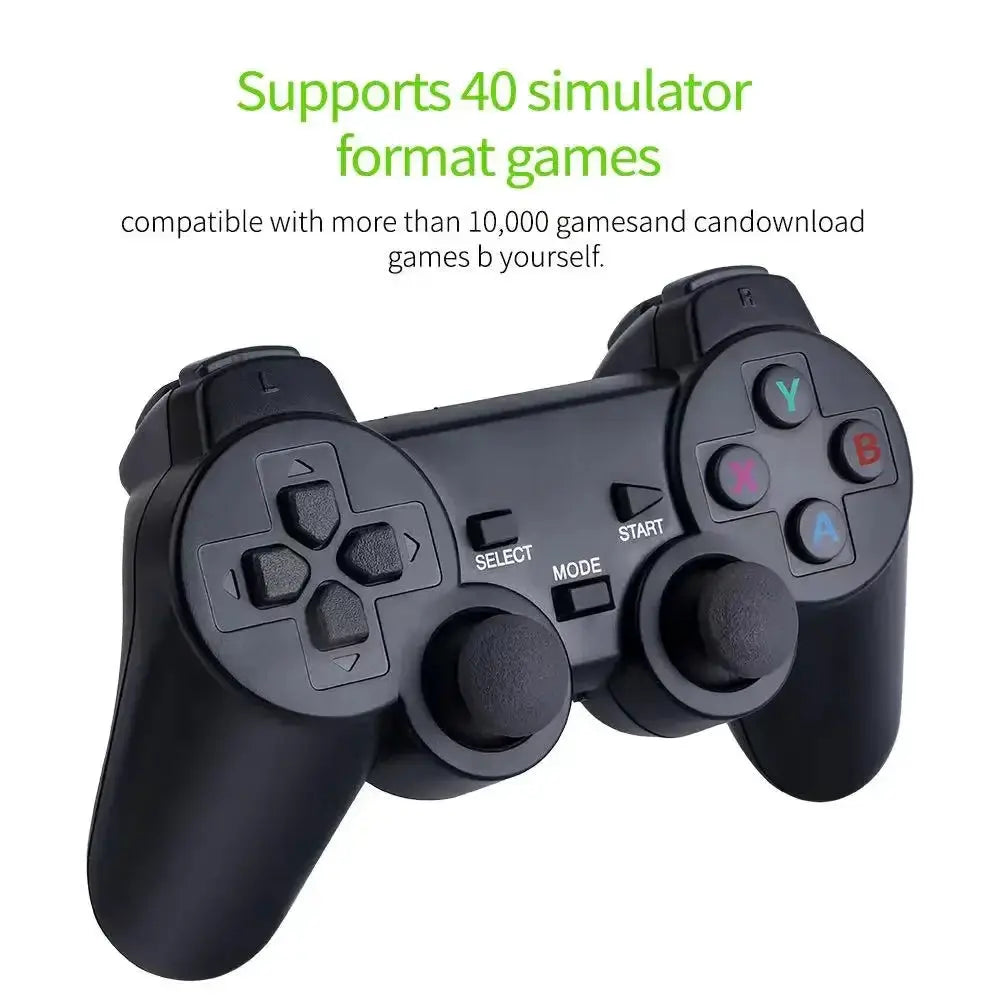 Video Game Console 2.4G Dual Wireless Controller 4K PS1 GBA