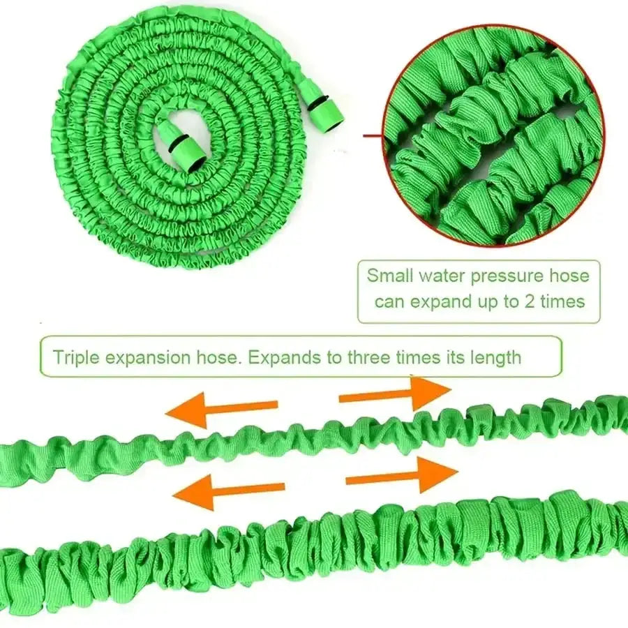 Expandable Magic Hose for High Pressure Car Wash and Garden - OurLum.com