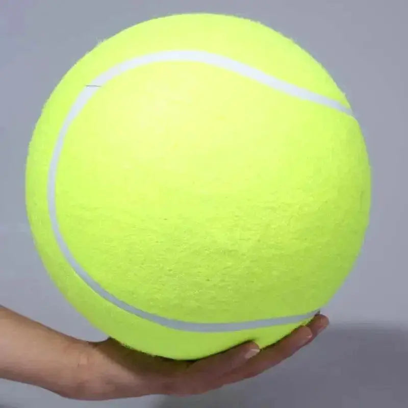 Giant Dog Tennis Ball for Interactive Chew and Play Toy