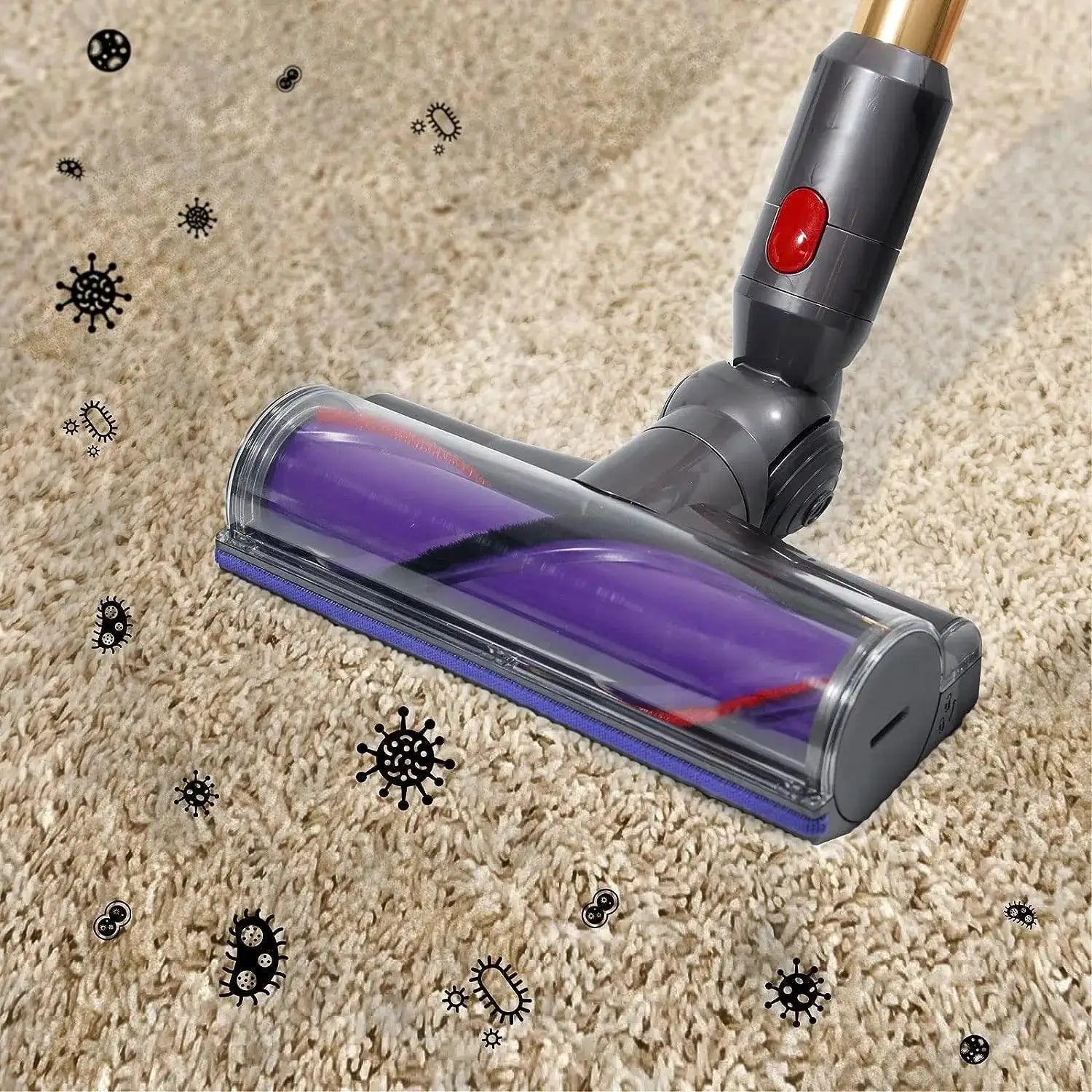 Electric Drive Vacuum Head for Dyson V7 V8 V10 V11 V15