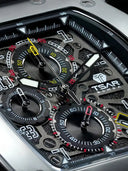 Tsar Bomba Men Tonneau Stainless Watch