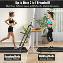 Dual Function Portable Walking Pad For Home And Office Fitness