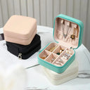 Portable Mini Jewelry Storage Box Travel Organizer Case