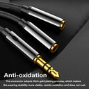 Audio Splitter Extension Cable Jack