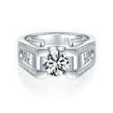 Certified Fine Silver Wedding Ring