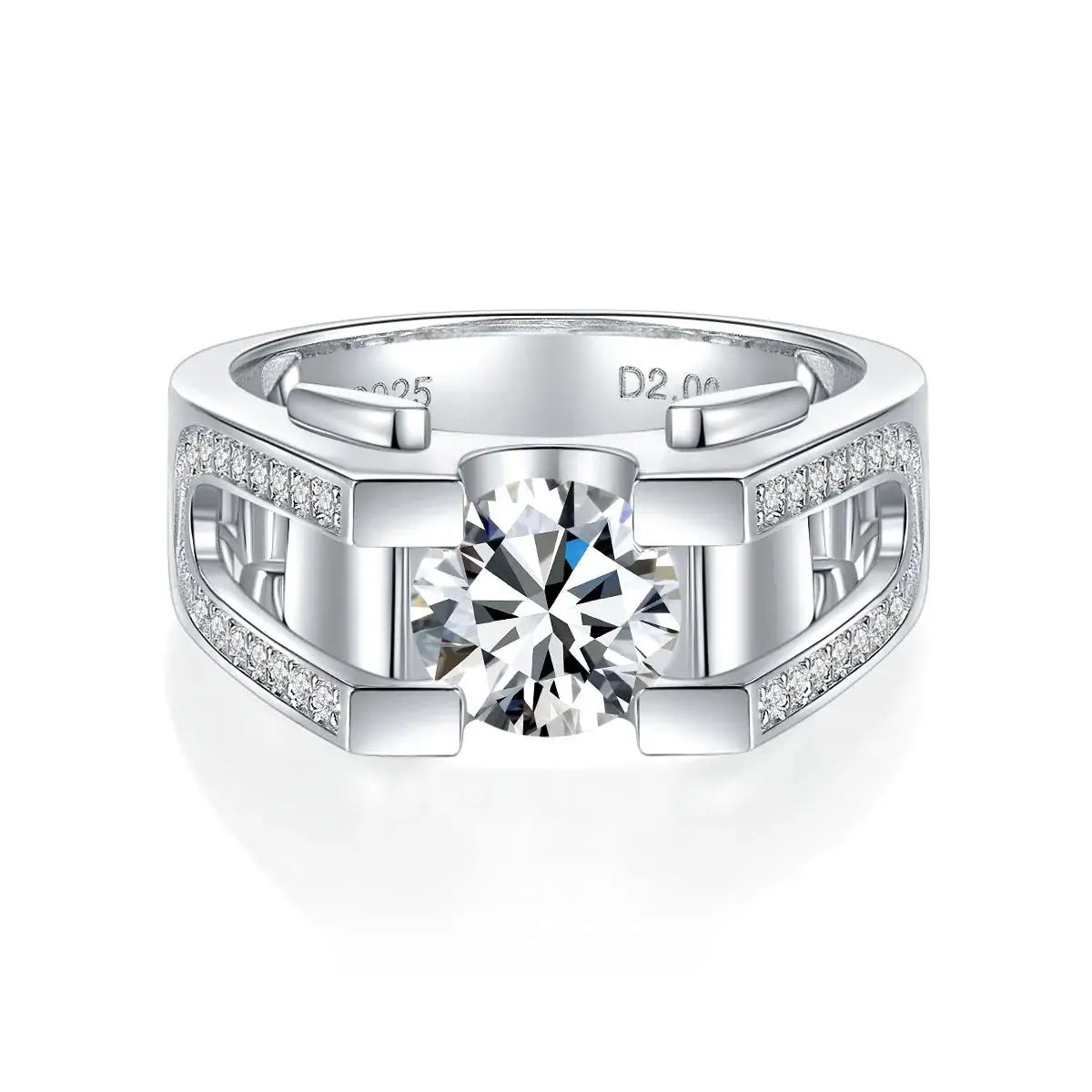Certified Fine Silver Wedding Ring — product image 5
