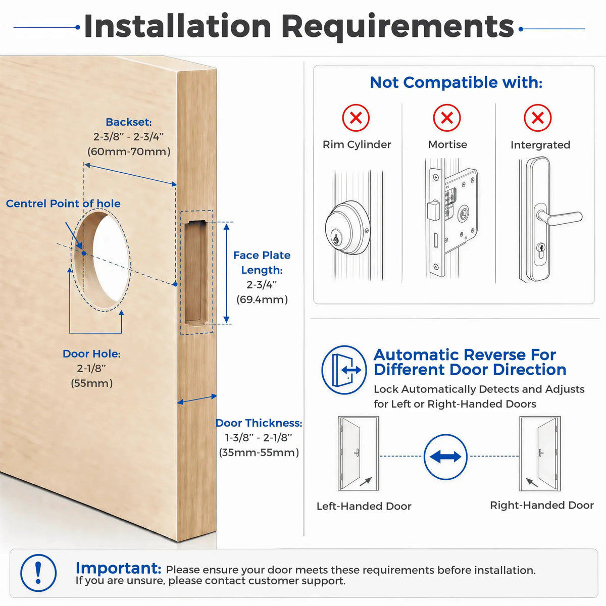 Jodays Fingerprint Smart Deadbolt — product view 4