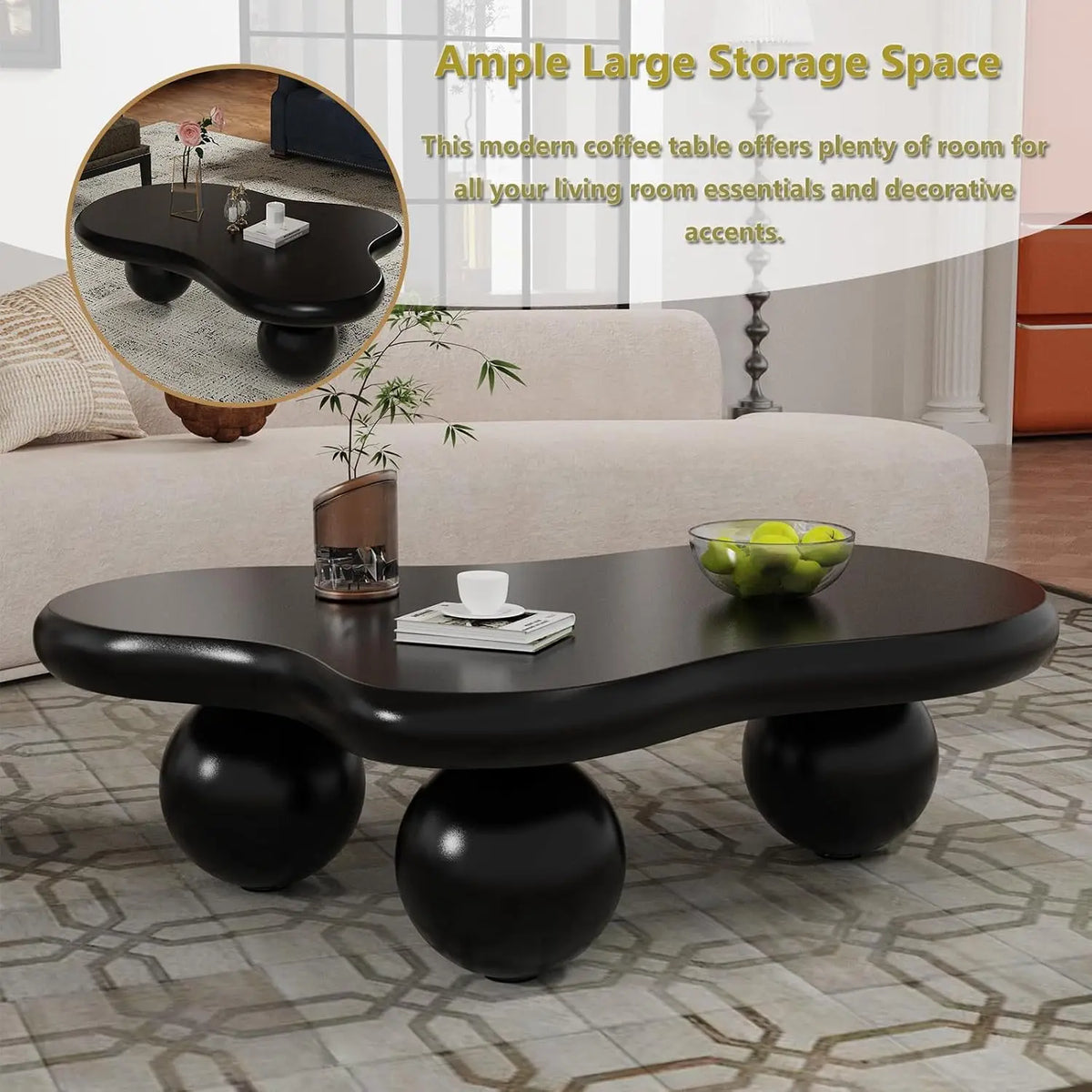 Black Coffee Table