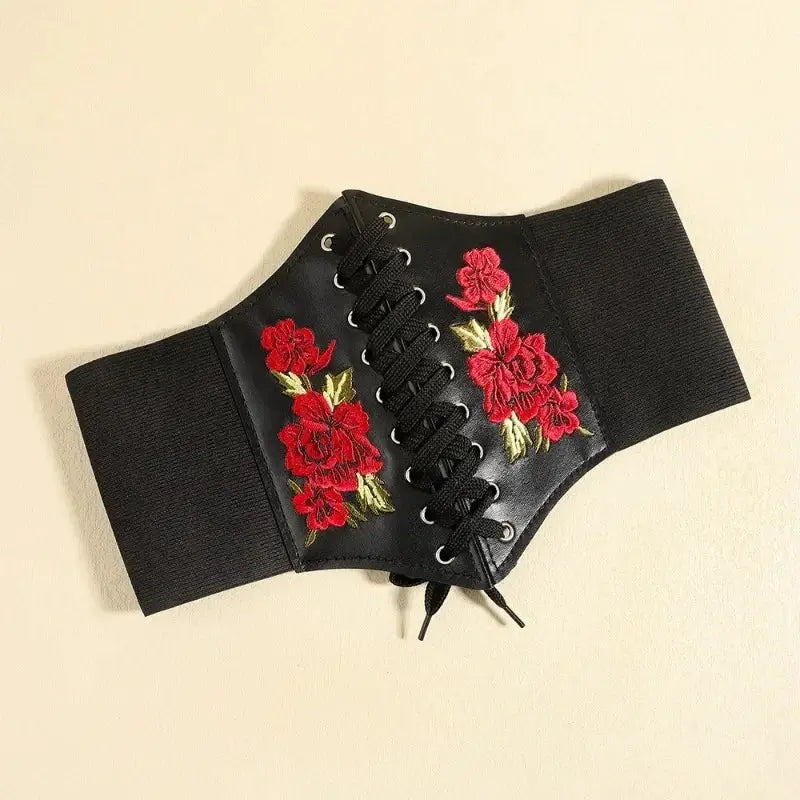 Gothic Black Waist Cincher Corset For Women Shapewear