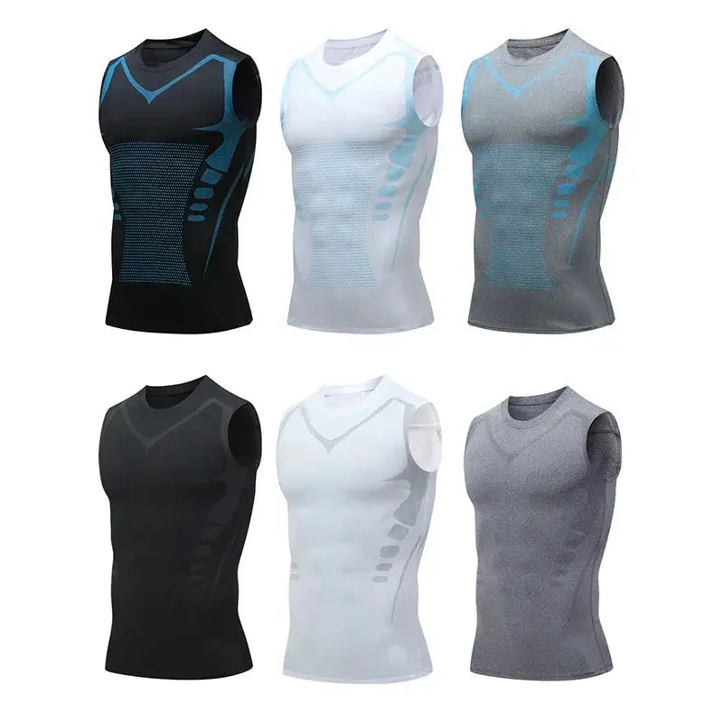 Compression Tank Top For Men Gym Shirt Sleeveless Quick Dry