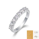 Elegant Moissanite Stackable Ring