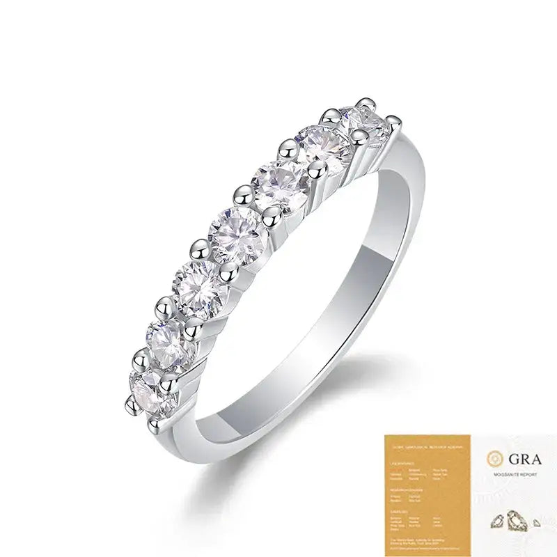 Elegant Moissanite Stackable Ring — product image 6
