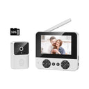 Smart Wireless Video Doorbell 4.3 Inch Two Way Intercom Infrared Night Vision