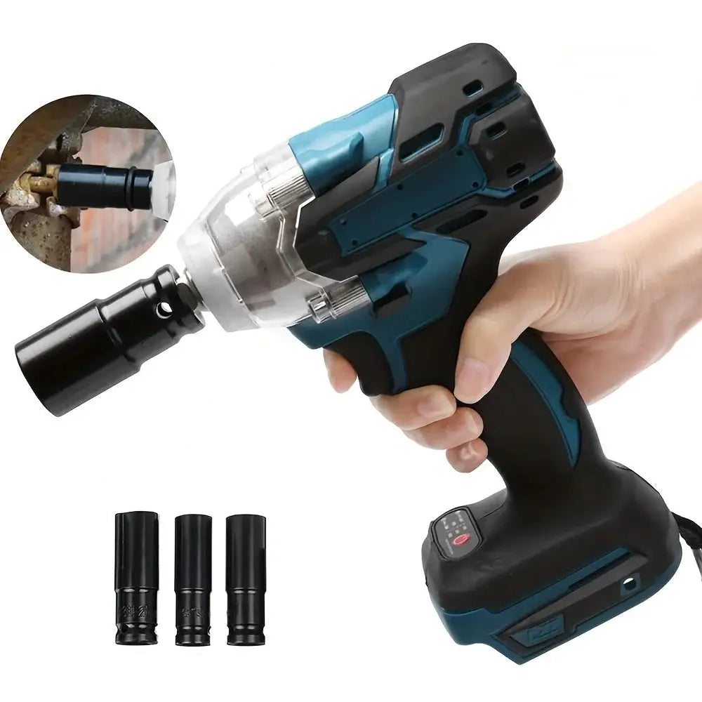 10pcs 1/2 Inch 8-24mm Power Socket Tool Impact Wrench Adapter Industrial Hand Tool Socket Set for Industrial Auto Repair