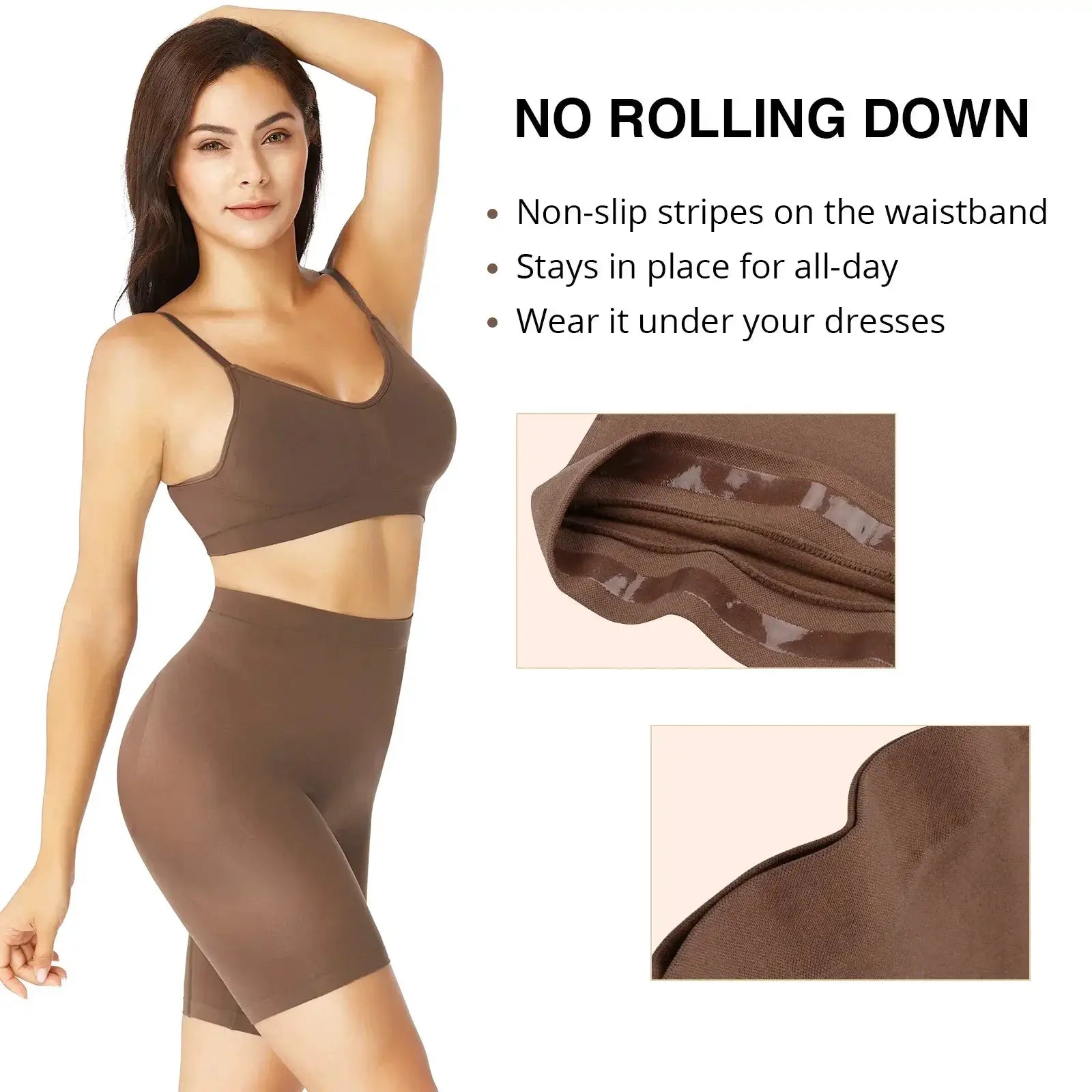 Seamless High Waist Butt Lifter Shapewear For Curves
